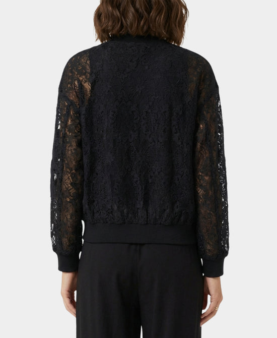 Lace Bomber Jacket view 2