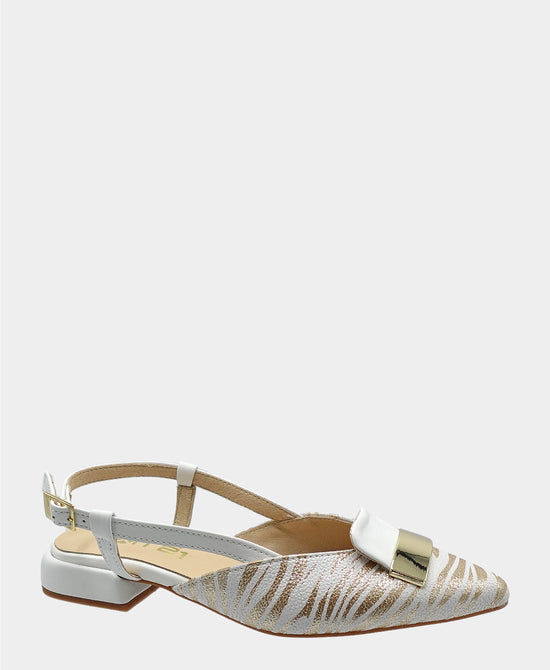 Leather Metallic Printed Flat view 1