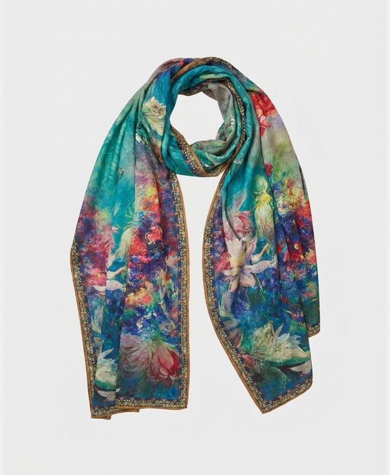 
Floral Print Shawl in MULTI view 2
