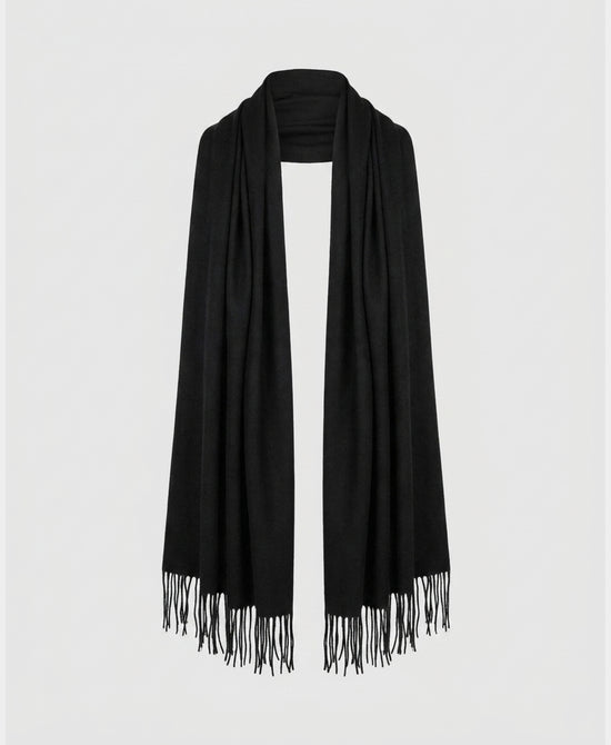 
Shawl w/ Fringe in BLACK view 2