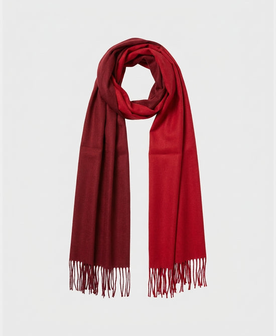 
Shawl w/ Fringe in RED view 2