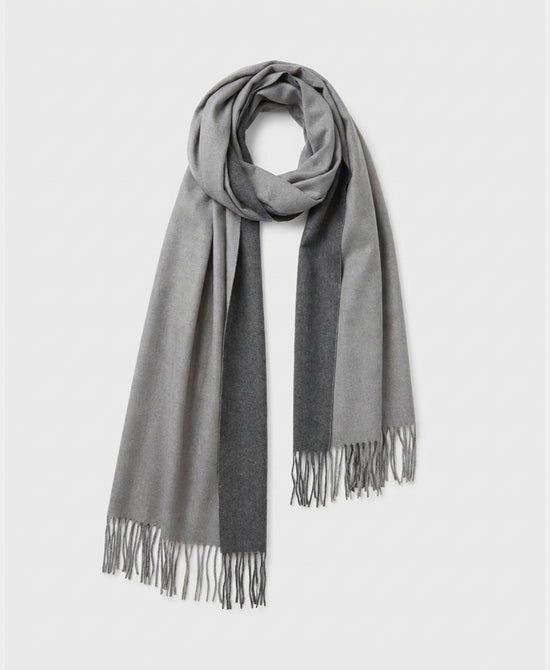 
Shawl w/ Fringe in GREY view 2