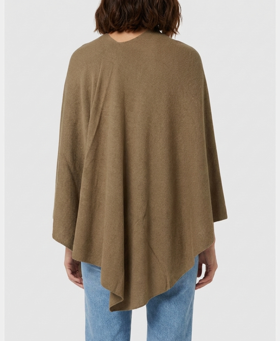
Pull Thru Knit Wrap in TAUPE view 2