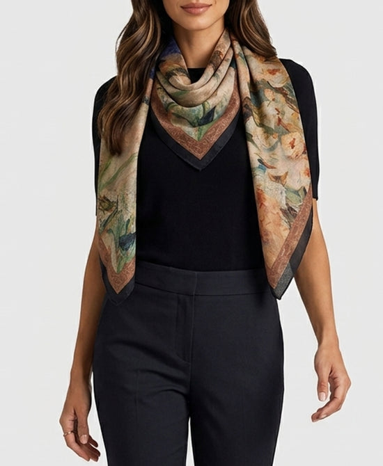 
Floral Scarf in MULTI view 1