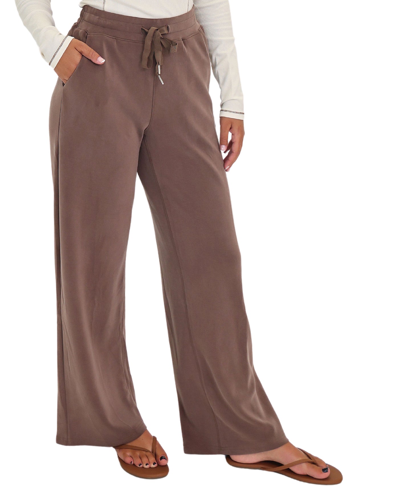 Solid Fleece Pants view 1