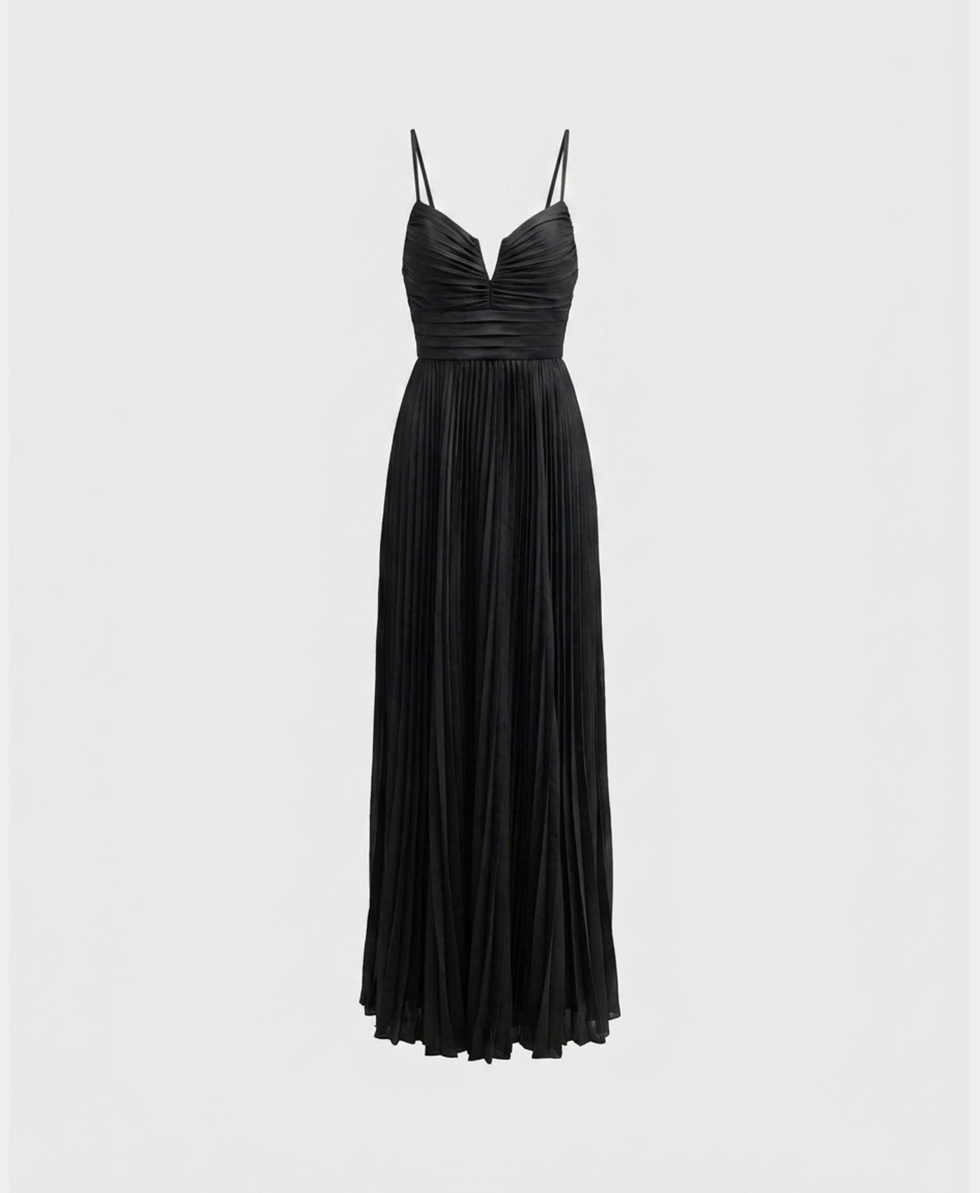 fox's formal dresses Pleated Maxi Dress – badge_New Arrival