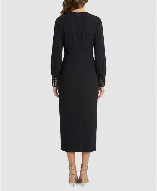 
Dress w/ Silver Grommets in BLACK/SILVER view 2