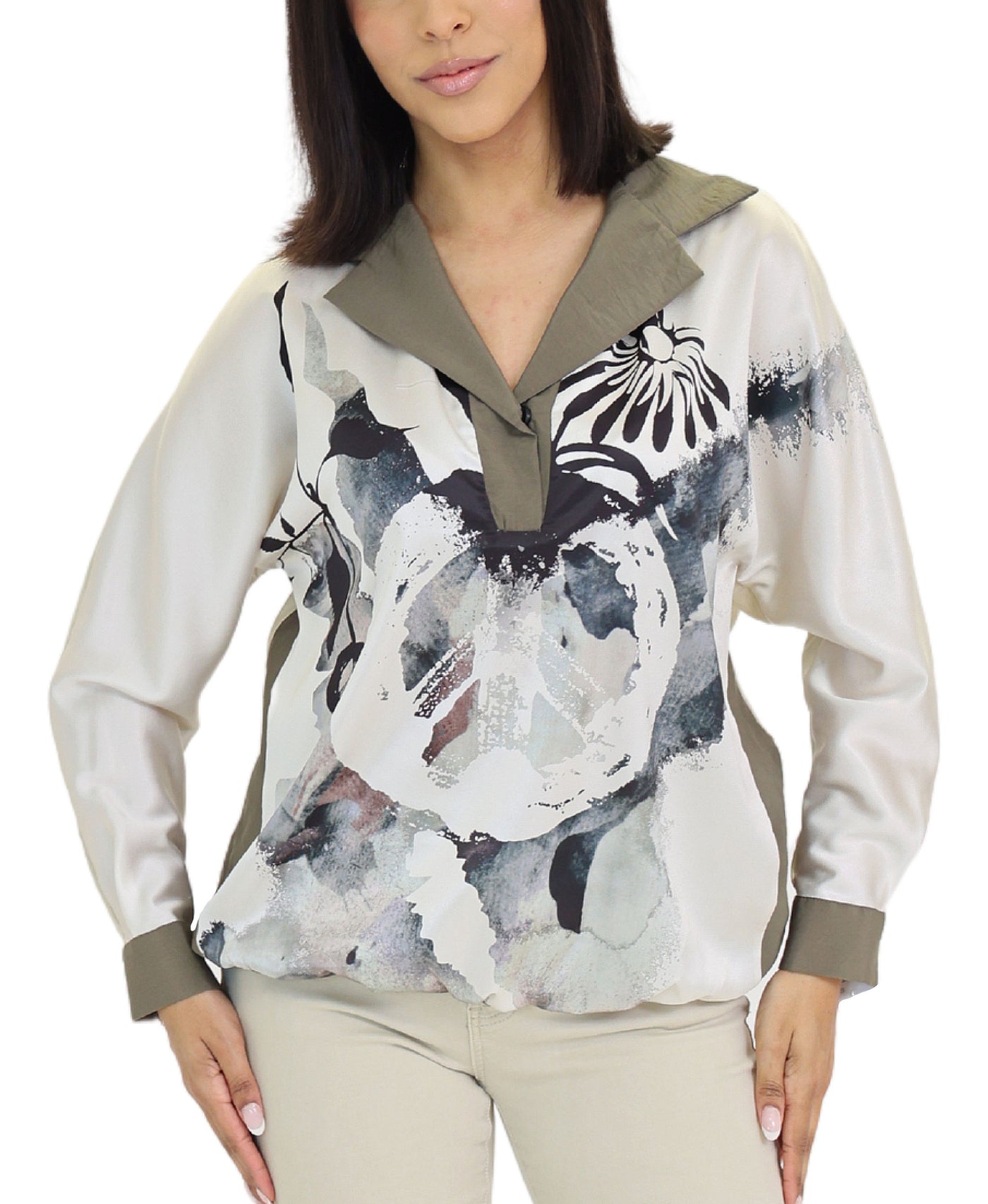 Printed Blouse view 1