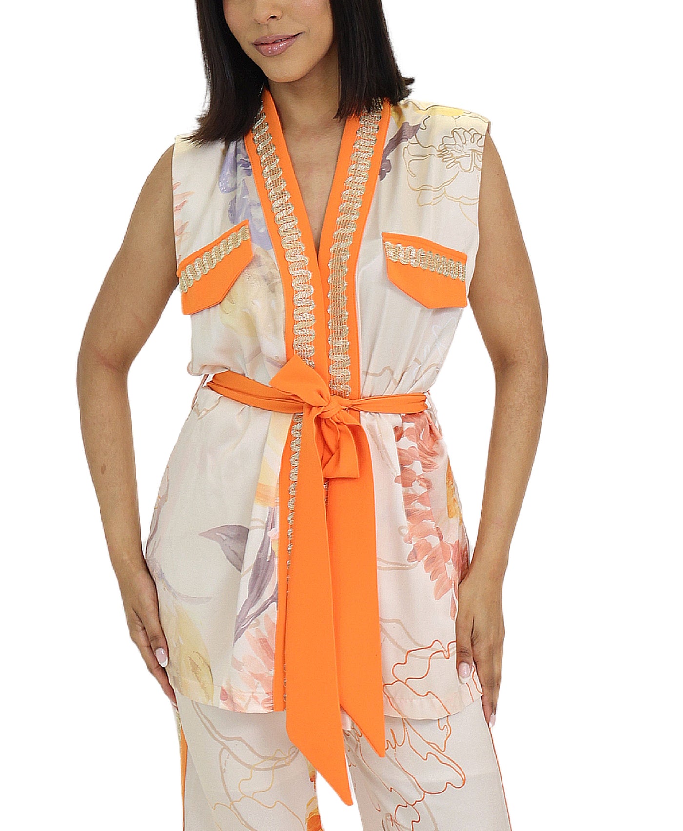 Printed Vest