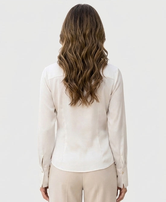
Blouse w/ Bow Detail in IVORY view 2