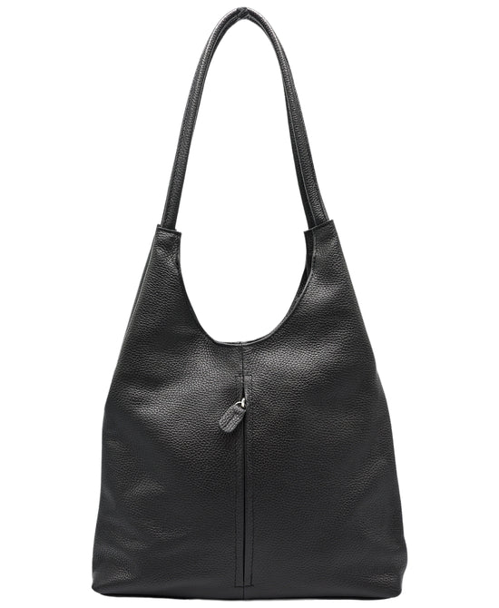 Leather Hobo Bag view 