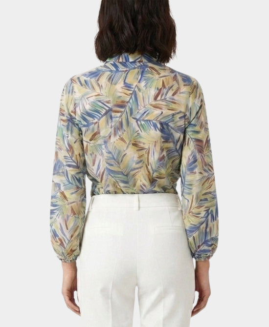 
Tie Front Blouse in MULTI view 2