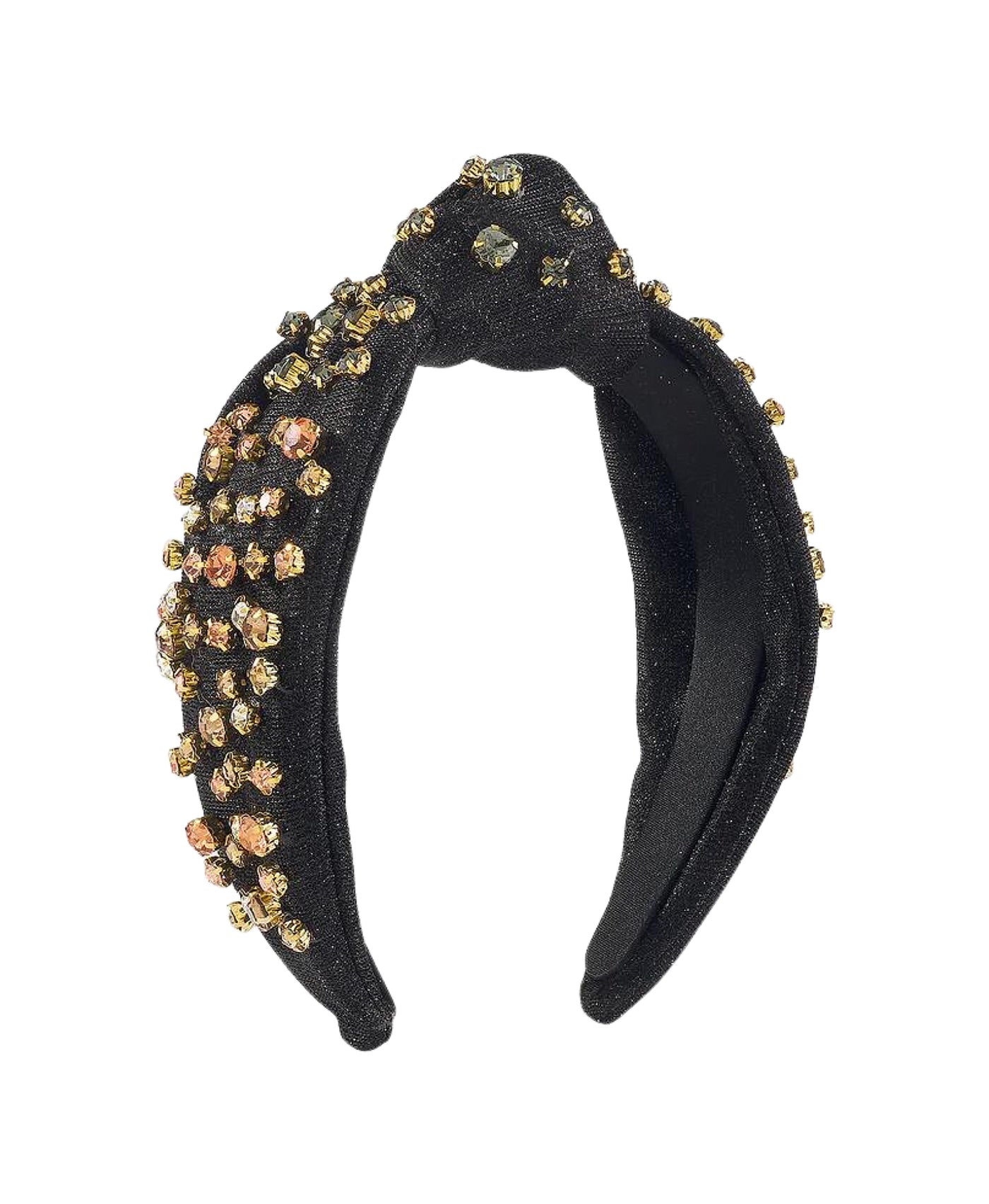Shimmer Knotted Headband w/ Rhinestones image 1