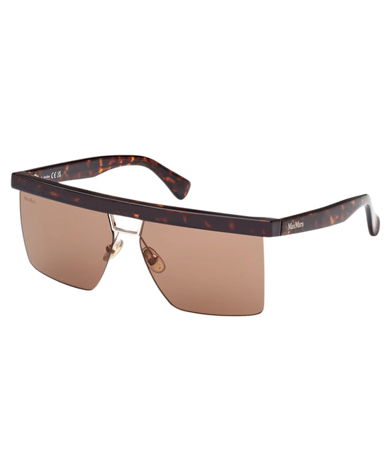 Rimless Rectangle Sunglasses view 