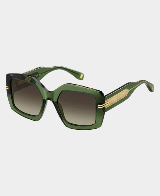 
Geometric Sunglasses in GREEN view 1