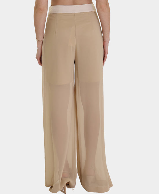Chiffon Wide Leg Pants view 2