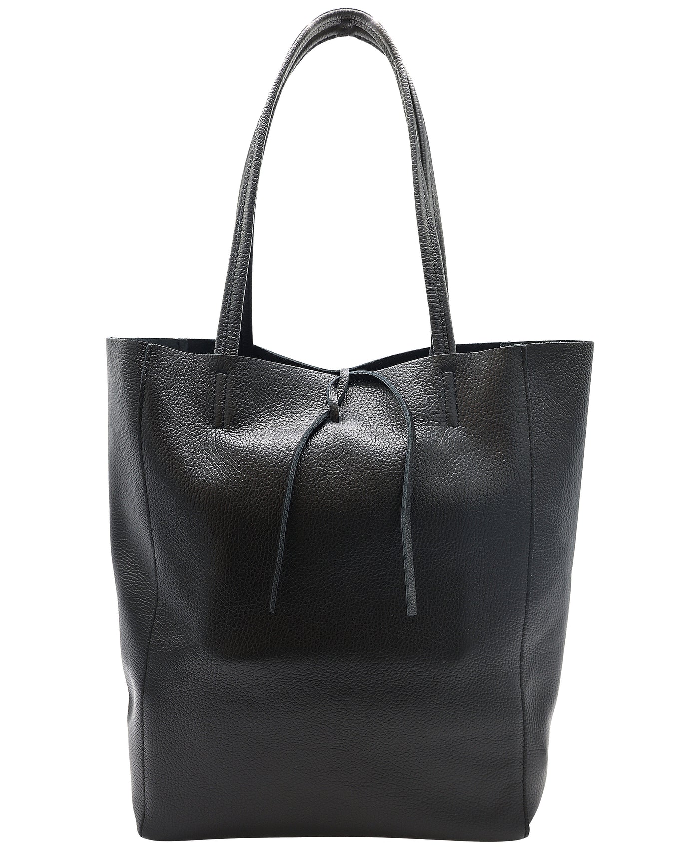 Leather Tote Bag view 1
