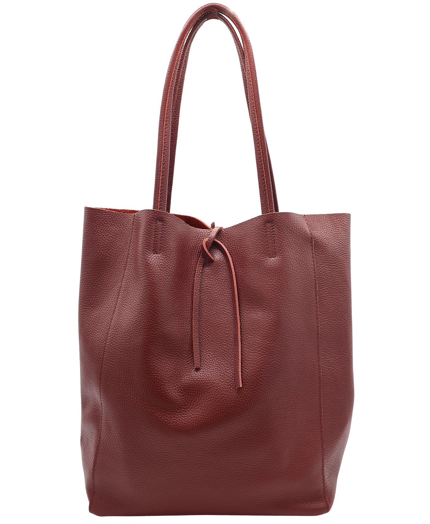 Leather Tote Bag view 1