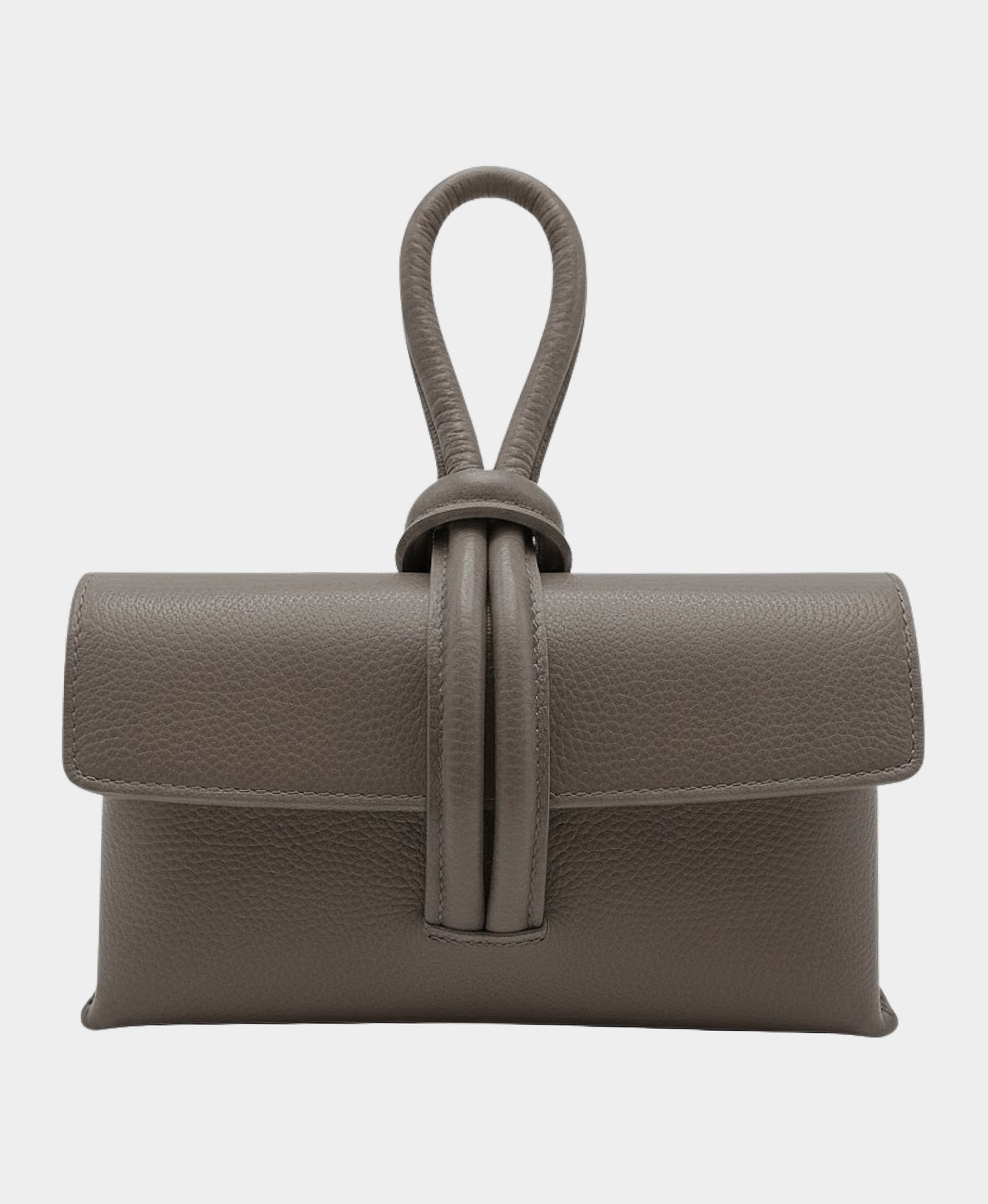 Leather Loop Handle Handbag view 2