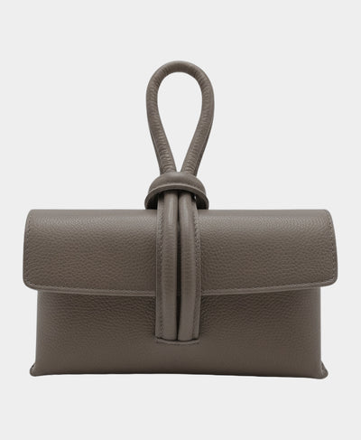 Leather Loop Handle Handbag image 2