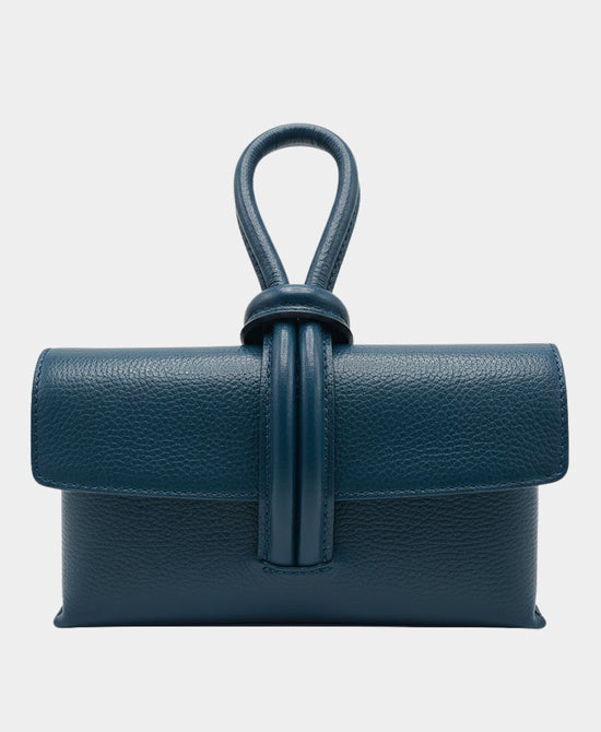 Leather Loop Handle Handbag view 