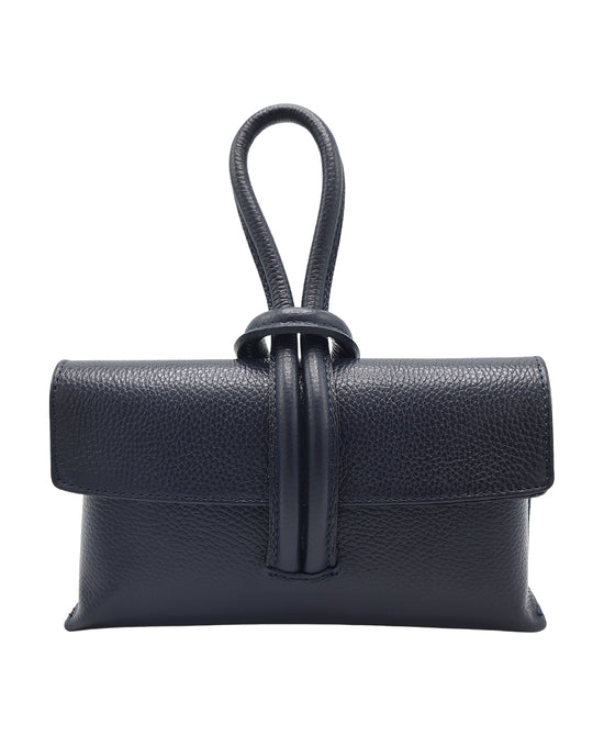 Leather Loop Handle Handbag view 