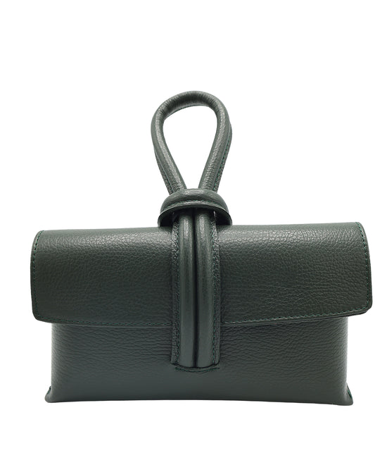 Leather Loop Handle Handbag view 