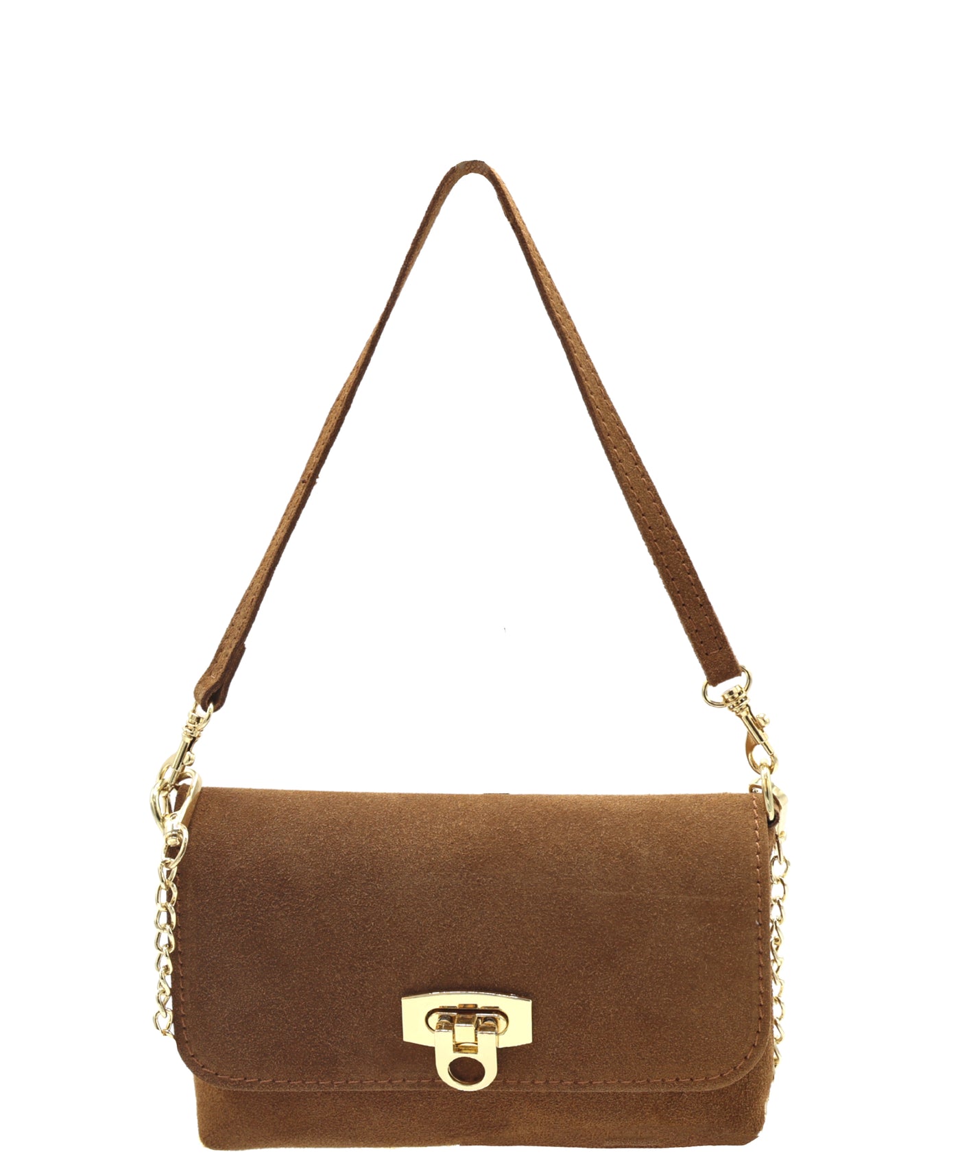 Suede Shoulder Bag view 1