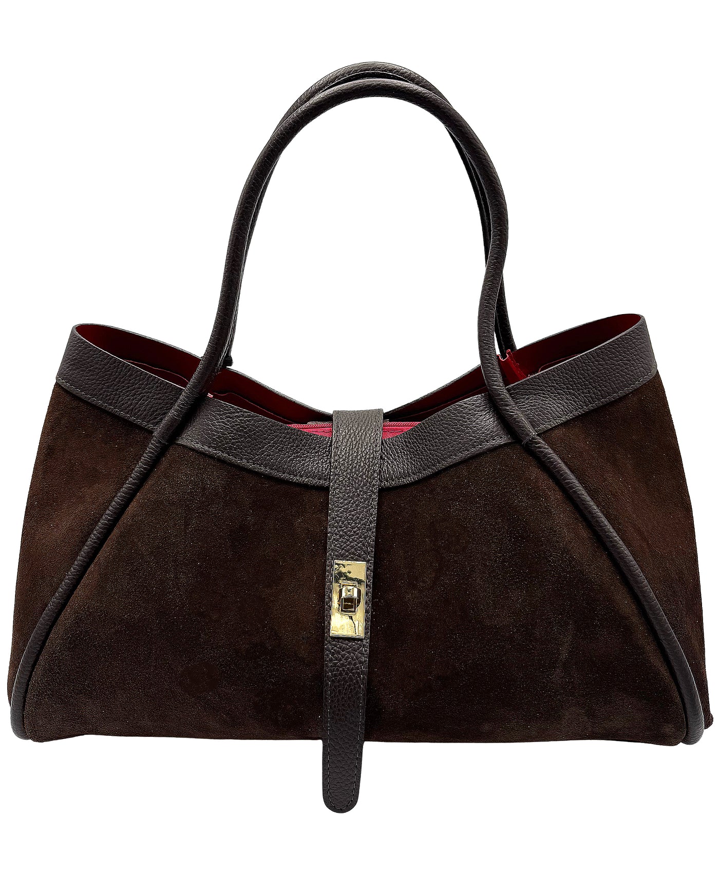 Suede Tote Bag view 1