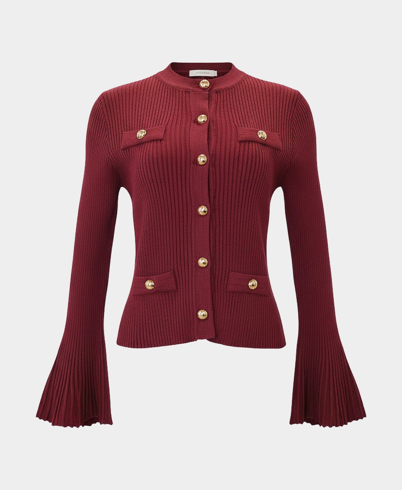 Ribbed Cardigan Sweater view 3