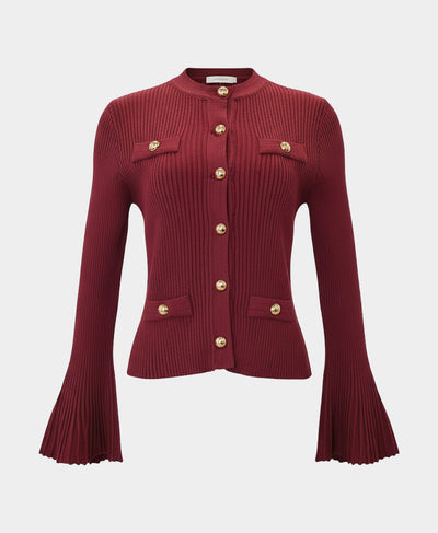 Ribbed Cardigan Sweater image 3