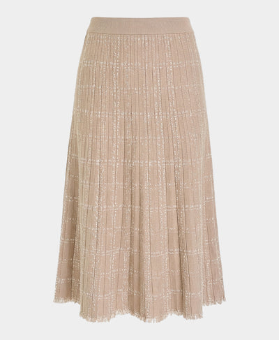 Knit Pleated Skirt image 3
