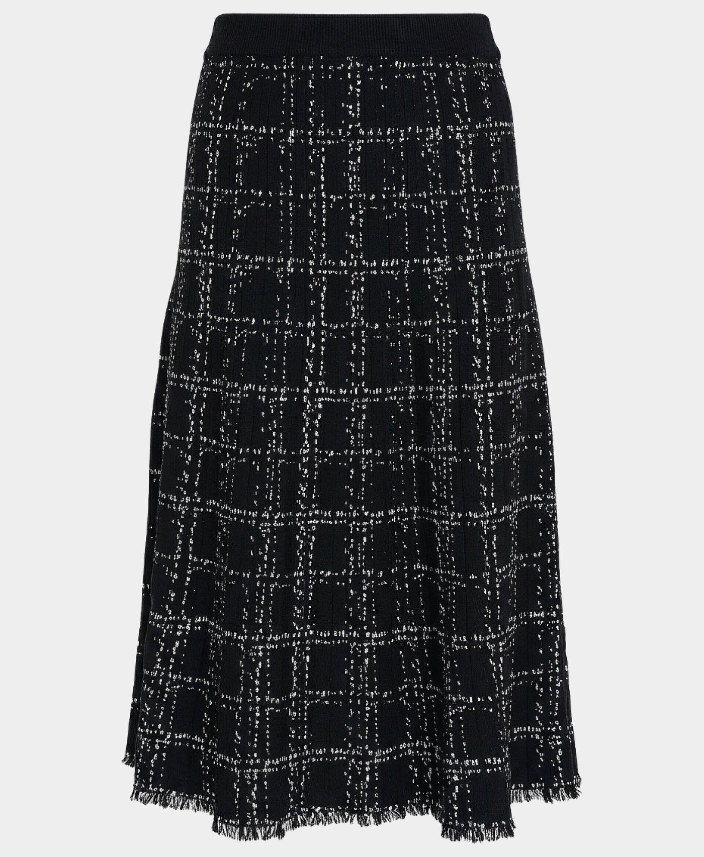 Knit Pleated Skirt view 3