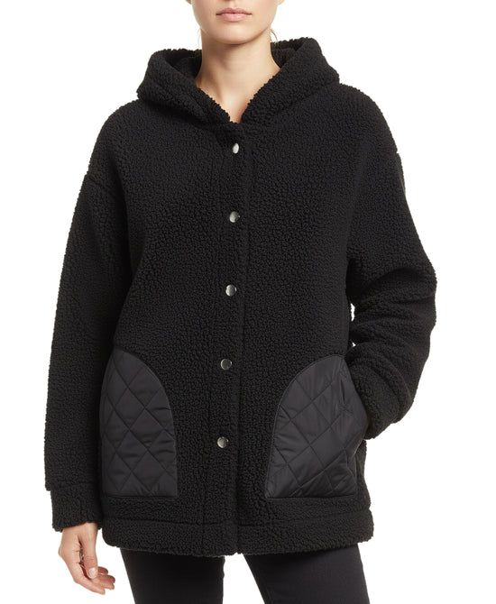 Sherpa Combo Hooded Jacket view 