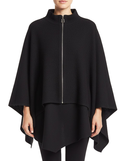 Knit Hi-Lo Poncho view 