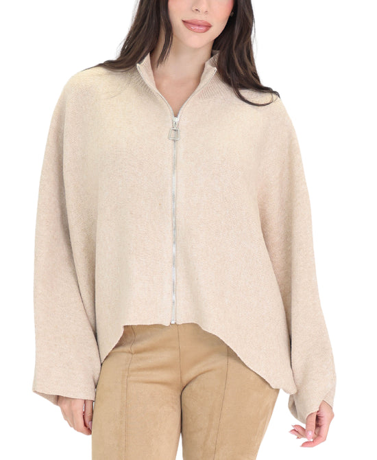 Knit Hi-Lo Poncho view 