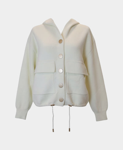 Sweater Jacket w/ Hood image 2