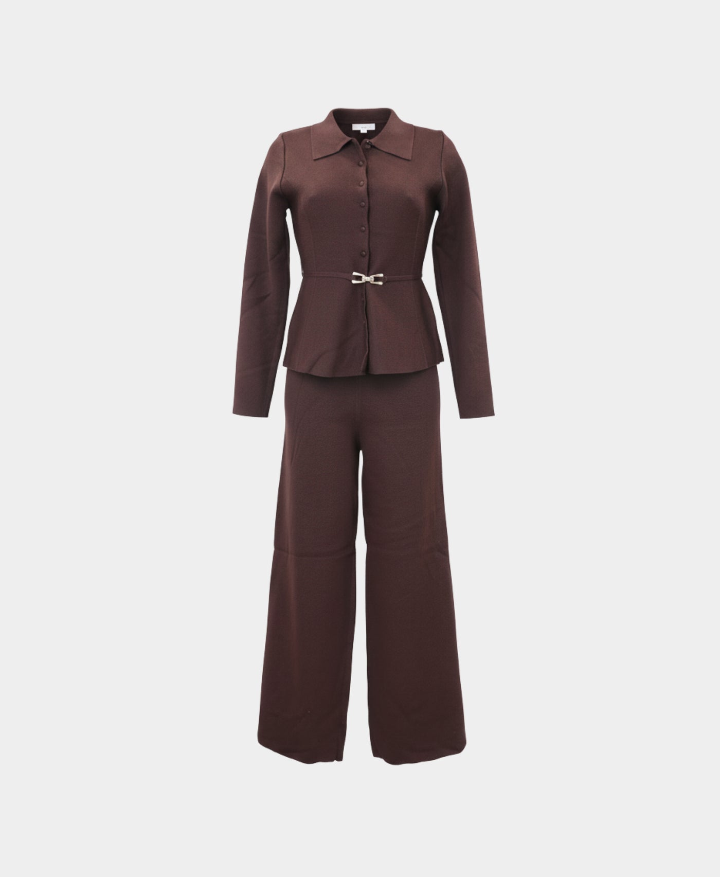 Knit Cardigan Jacket & Pants Sets- 2 Pc Set view 3