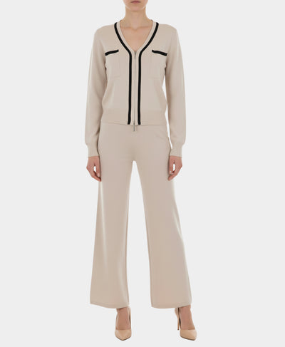 Knit Cardigan & Pants Set- 2 Pc Set image 1