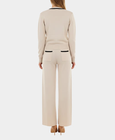 Knit Cardigan & Pants Set- 2 Pc Set image 2