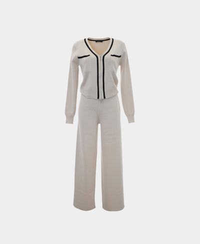 Knit Cardigan & Pants Set- 2 Pc Set image 3