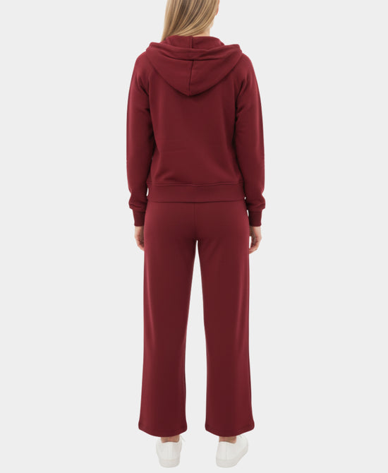 Zip Front Hoodie & Pants Sets- 2 Pc Set view 