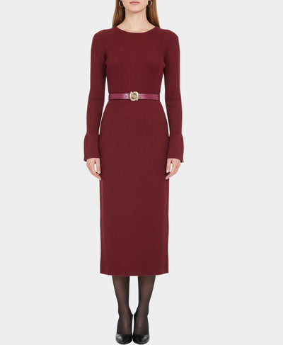 Sweater Dress w/ Bell Sleeves image 1