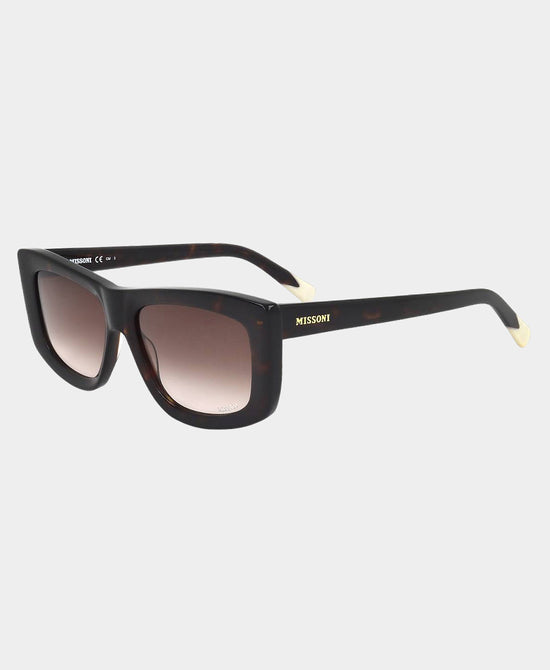 
Rectangle Havana Sunglasses in HAVANA view 1