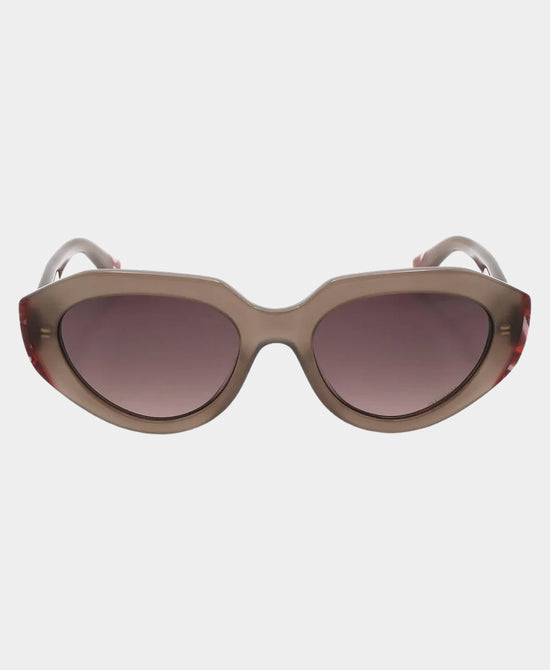 
Cat Eye Sunglasses in BROWN view 2
