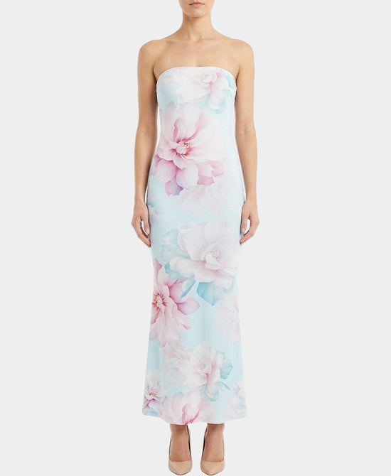 Floral Print Maxi Dress view 1