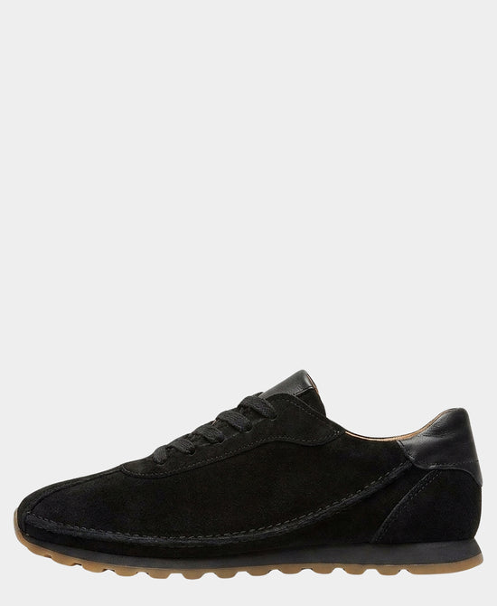 
Suede Lace Sneaker in BLACK view 2