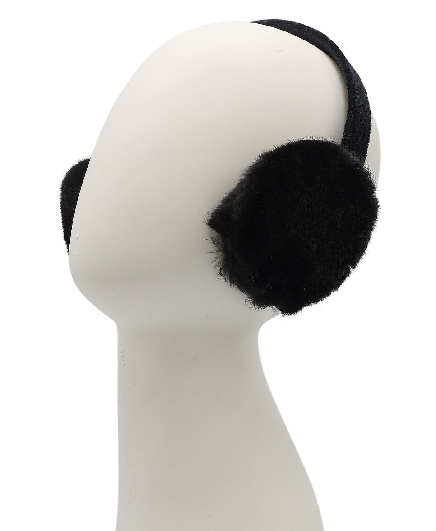 Mink Fur Earmuffs view 1