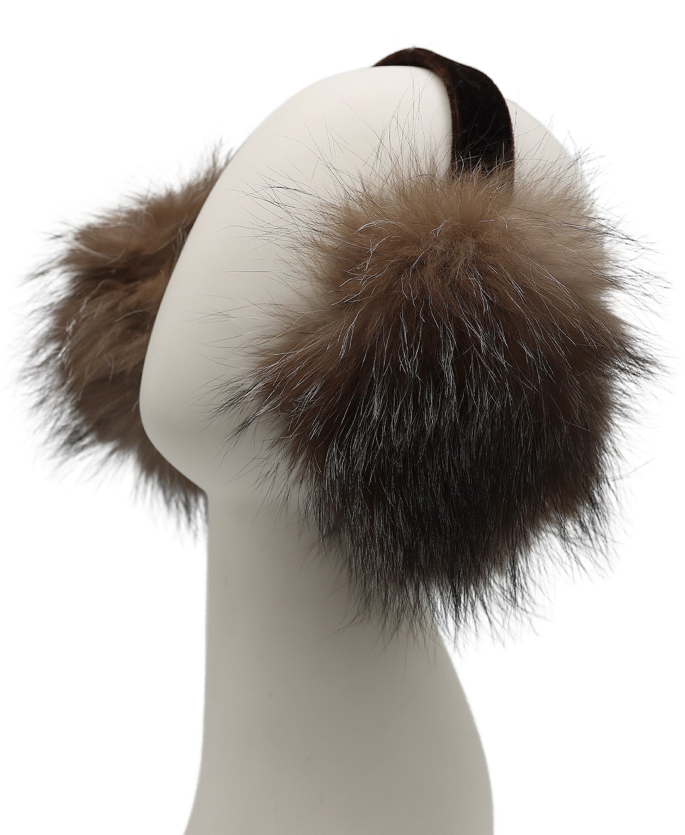 Fox Fur Earmuffs view 3