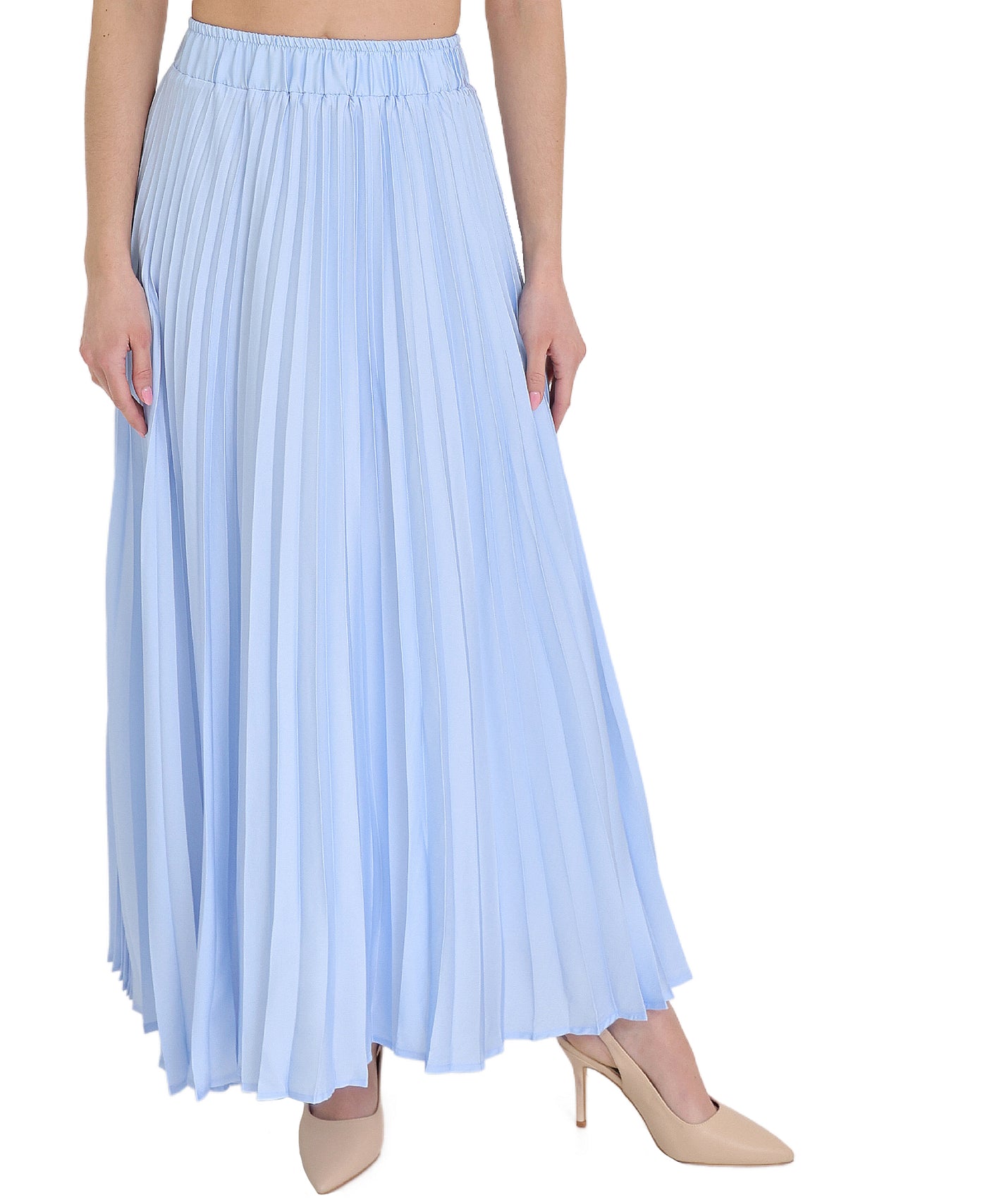 Pleated Maxi Skirt view 1